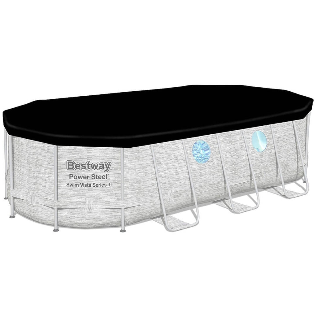Piscine 549 x 274 x 122 cm marron - Bestway Realtree Bouée + Tous les accessoires