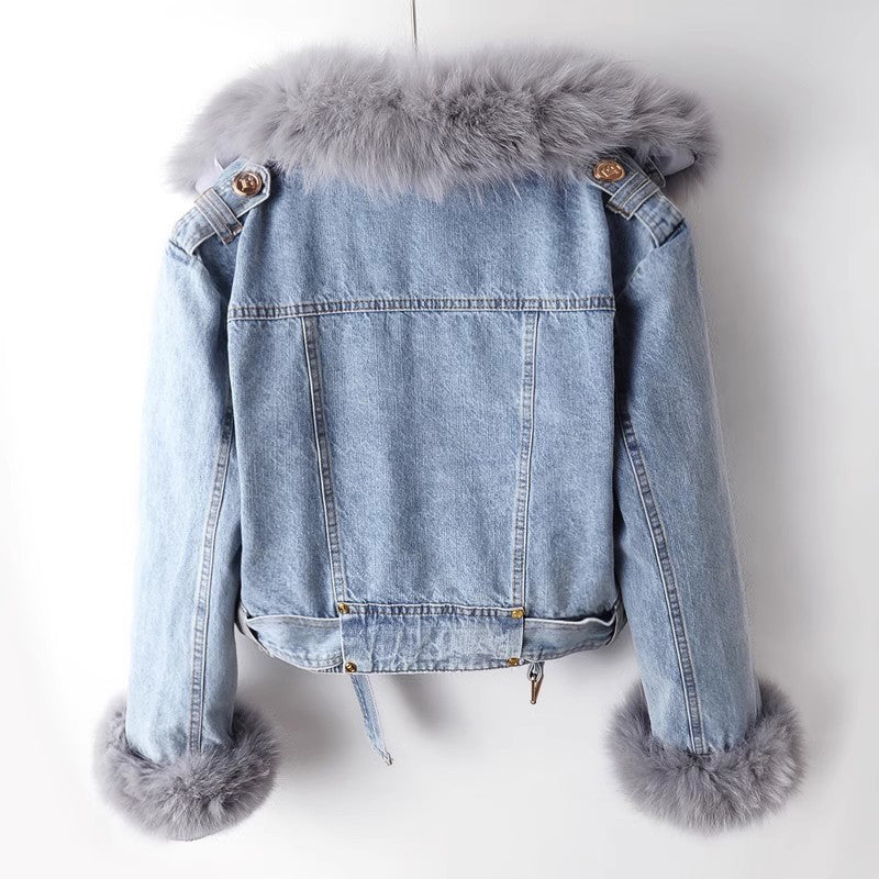 Manteau en denim luxueux Bethany