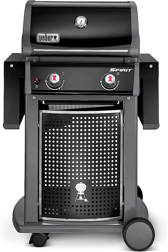 Weber Spirit E-210 Classic Barbecue Gaz, 2 Brûleurs, Noir
