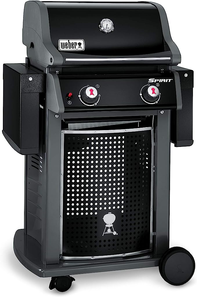 Weber Spirit E-210 Classic Barbecue Gaz, 2 Brûleurs, Noir