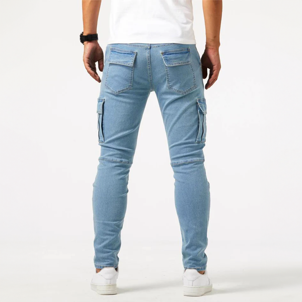 Massimo Denim Cargo Jeans