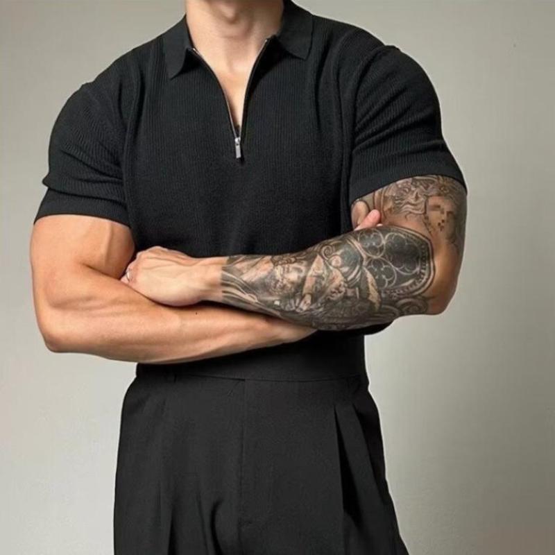 AVANTAGE ZIP MUSCLE SHIRT