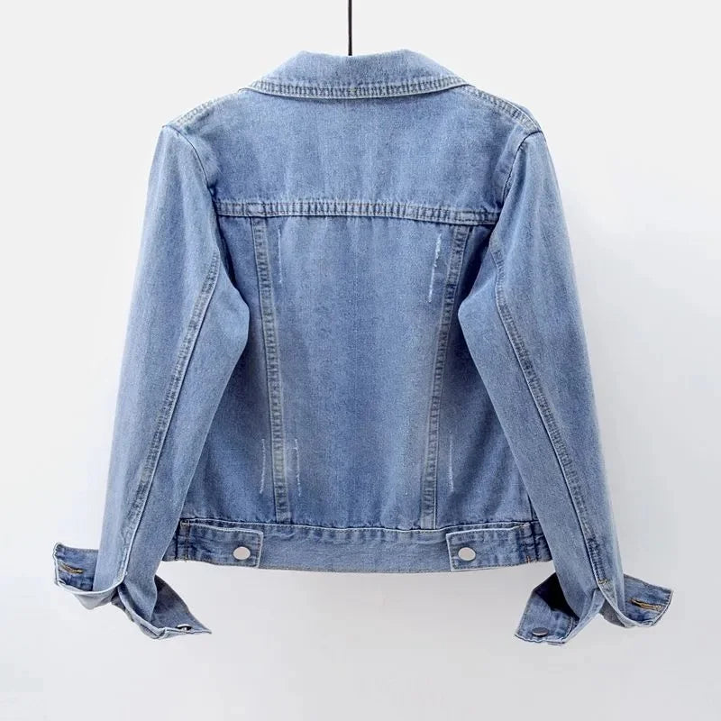 Veste en jean classique Aura