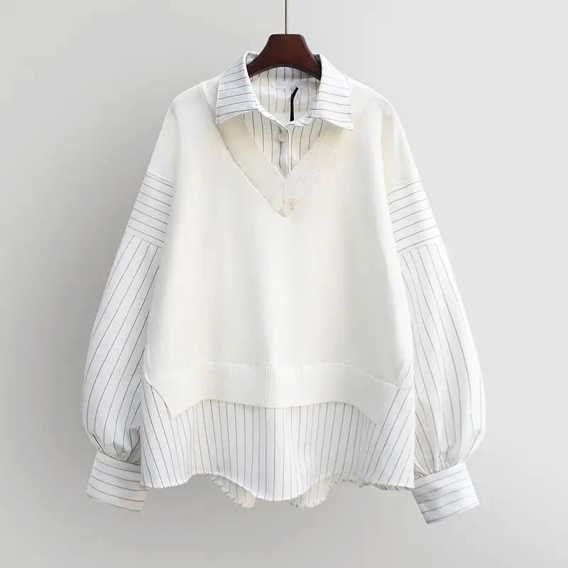 Chemisier superposé en soie